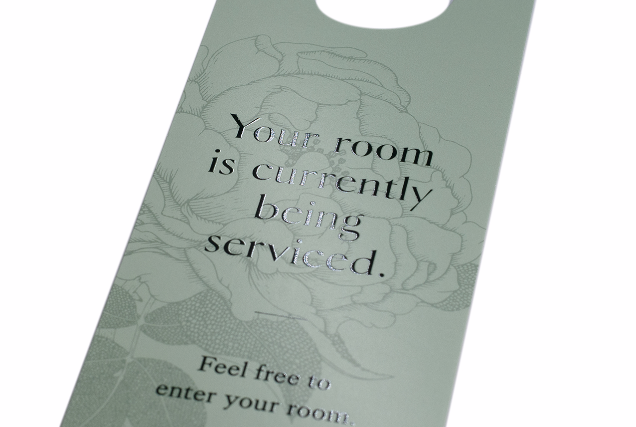 Doorhanger – Detailaufnahme