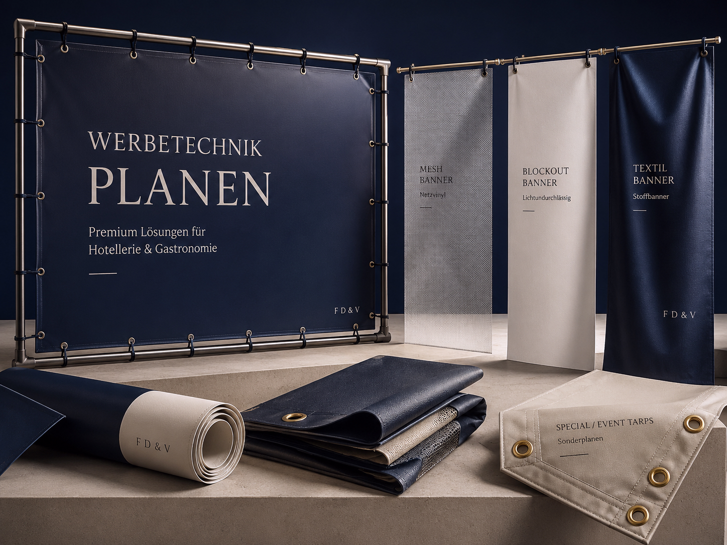 Kategoriebild für Werbetechnik "Planen"